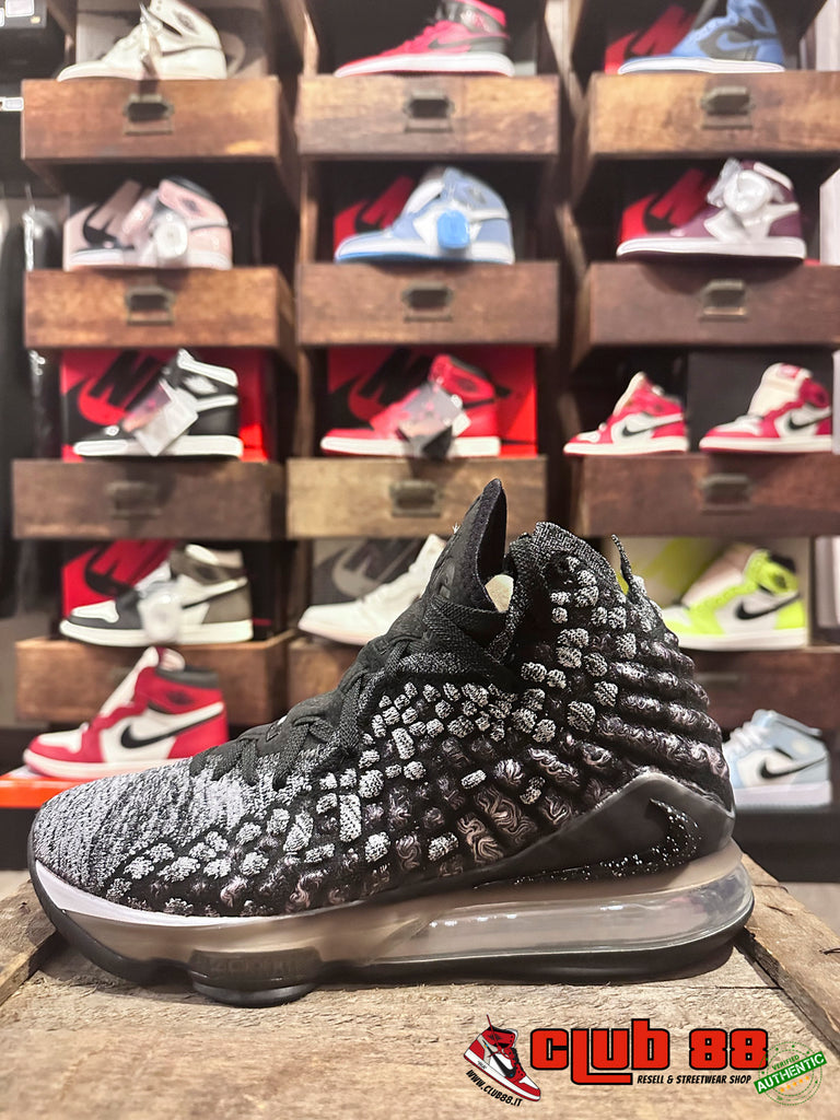 Sneakers Unisex Nike Jordan LEBRON 17 BQ3177-002 BLACK WHITE - TFNY Boutique